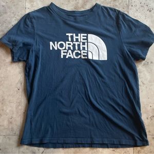 Women’s north face, navy blue size medium T-shirt